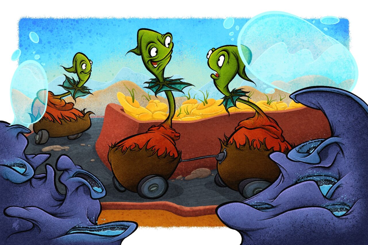 Original childrens book / kids lit art design and illustration
