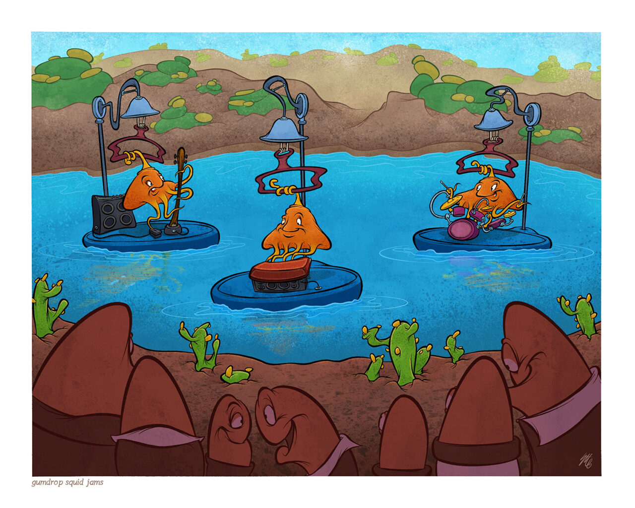 Original childrens book / kids lit art design and illustration