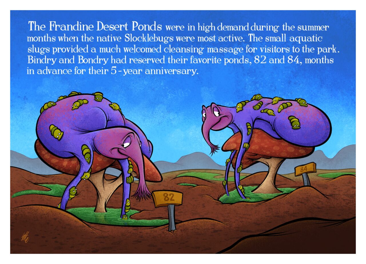 Original childrens book / kids lit art design and illustration
